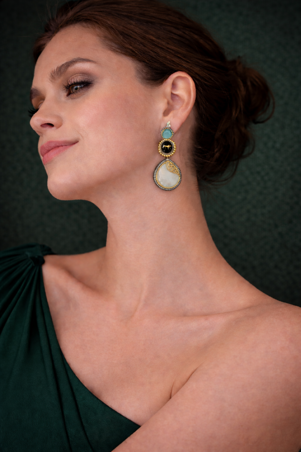 Regal Heritage Drop Earrings