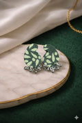 Neel Aakar Fabric Earrings