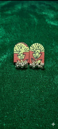 Udaya Bloom Fabric Earrings