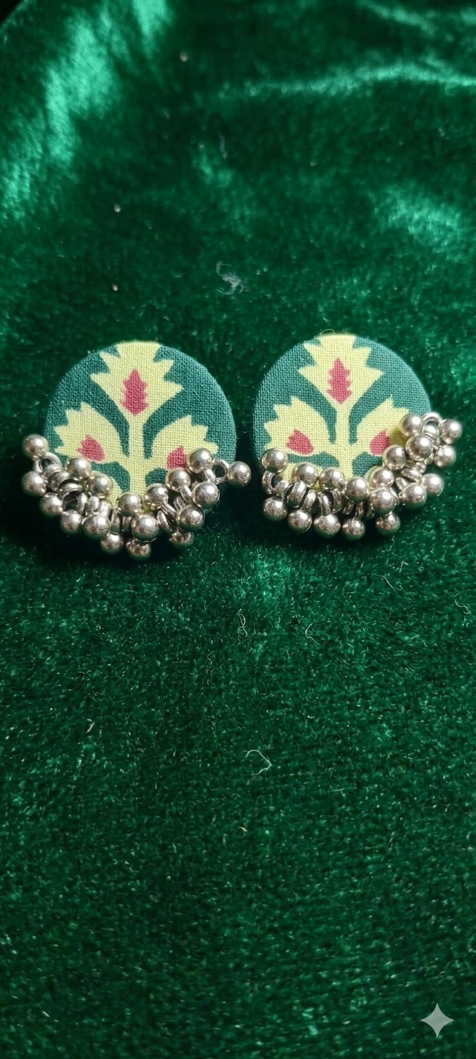Meher Gul Fabric Earrings