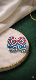 Rang Noor Fabric Earrings