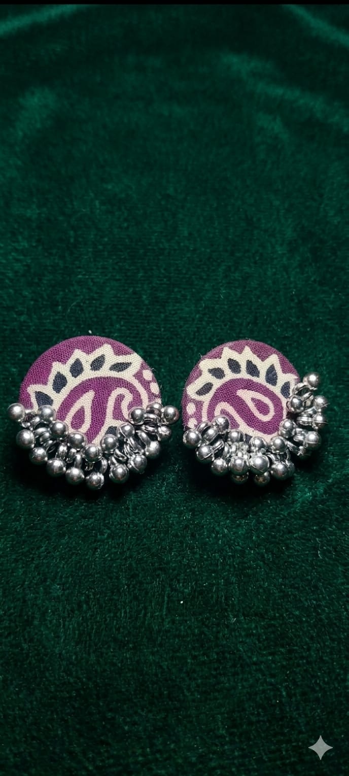 Gulbaari Fabric Earrings