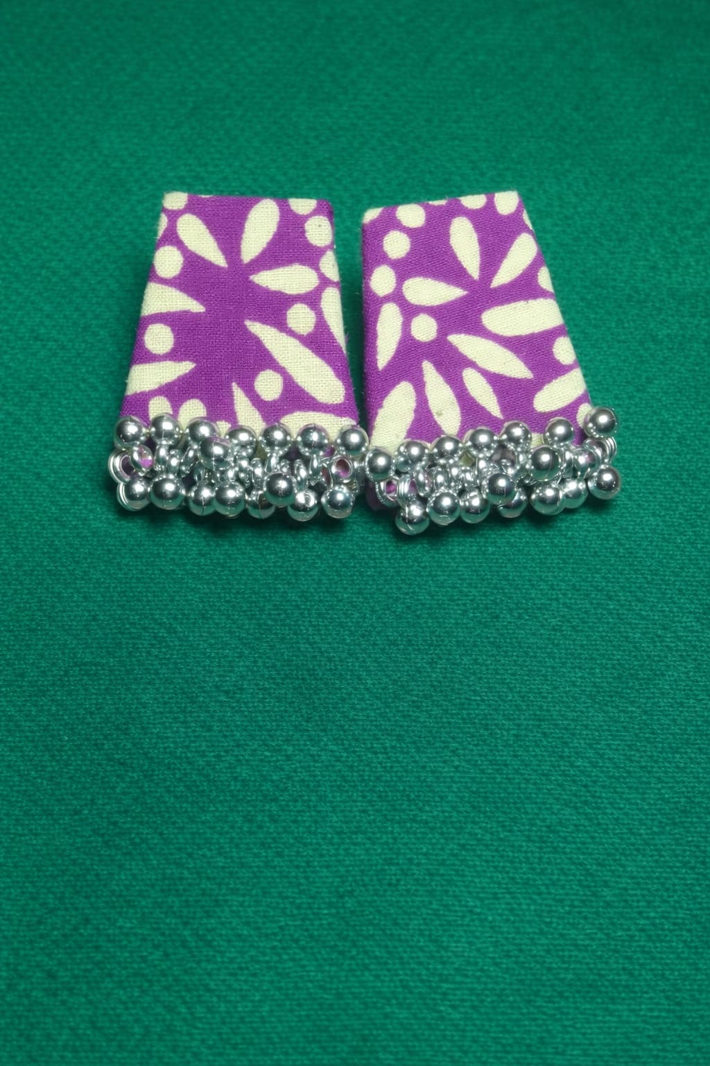 Gulnaar Fabric Drop Earrings