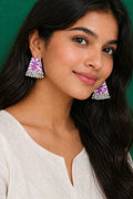 Gul Noor Fabric Earrings