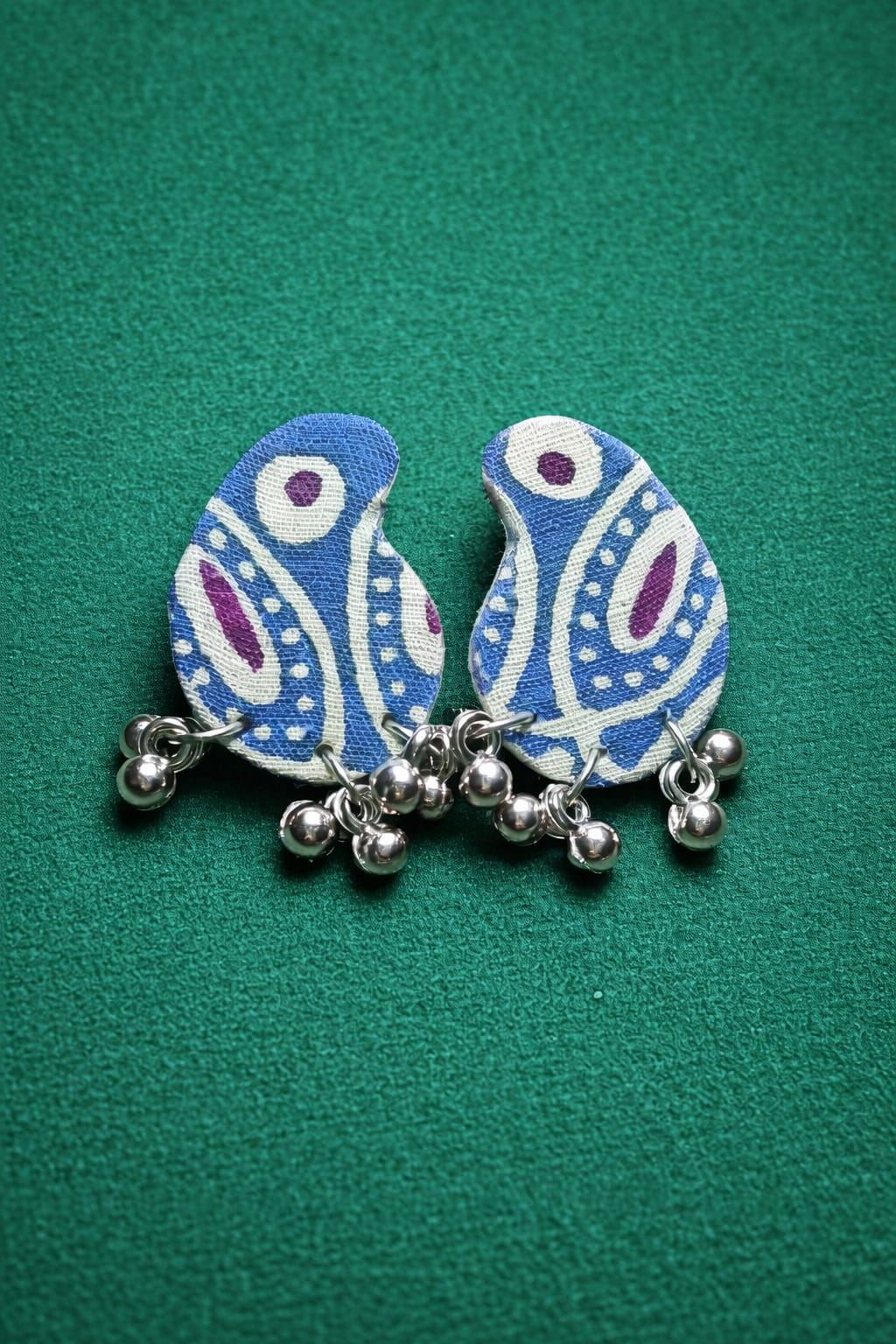 Neel Lehar Fabric Earrings