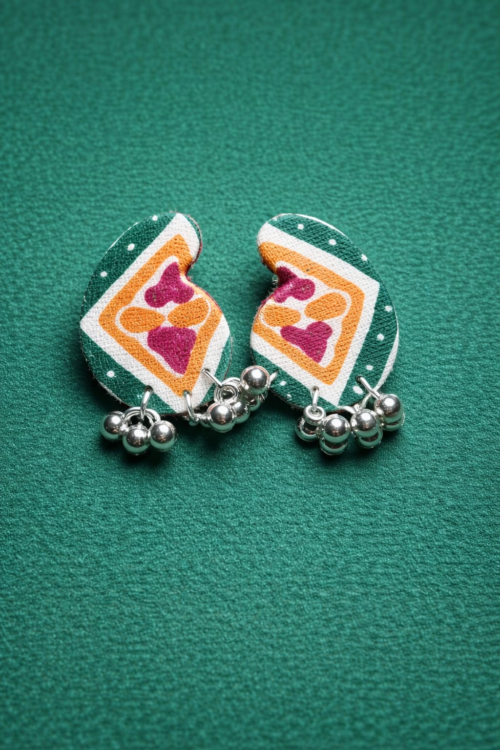 Rang Aabha Fabric Earrings