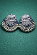 Gajraaj Rang Statement Earrings