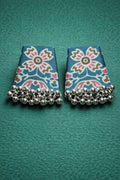Neel Pushp Fabric Earrings