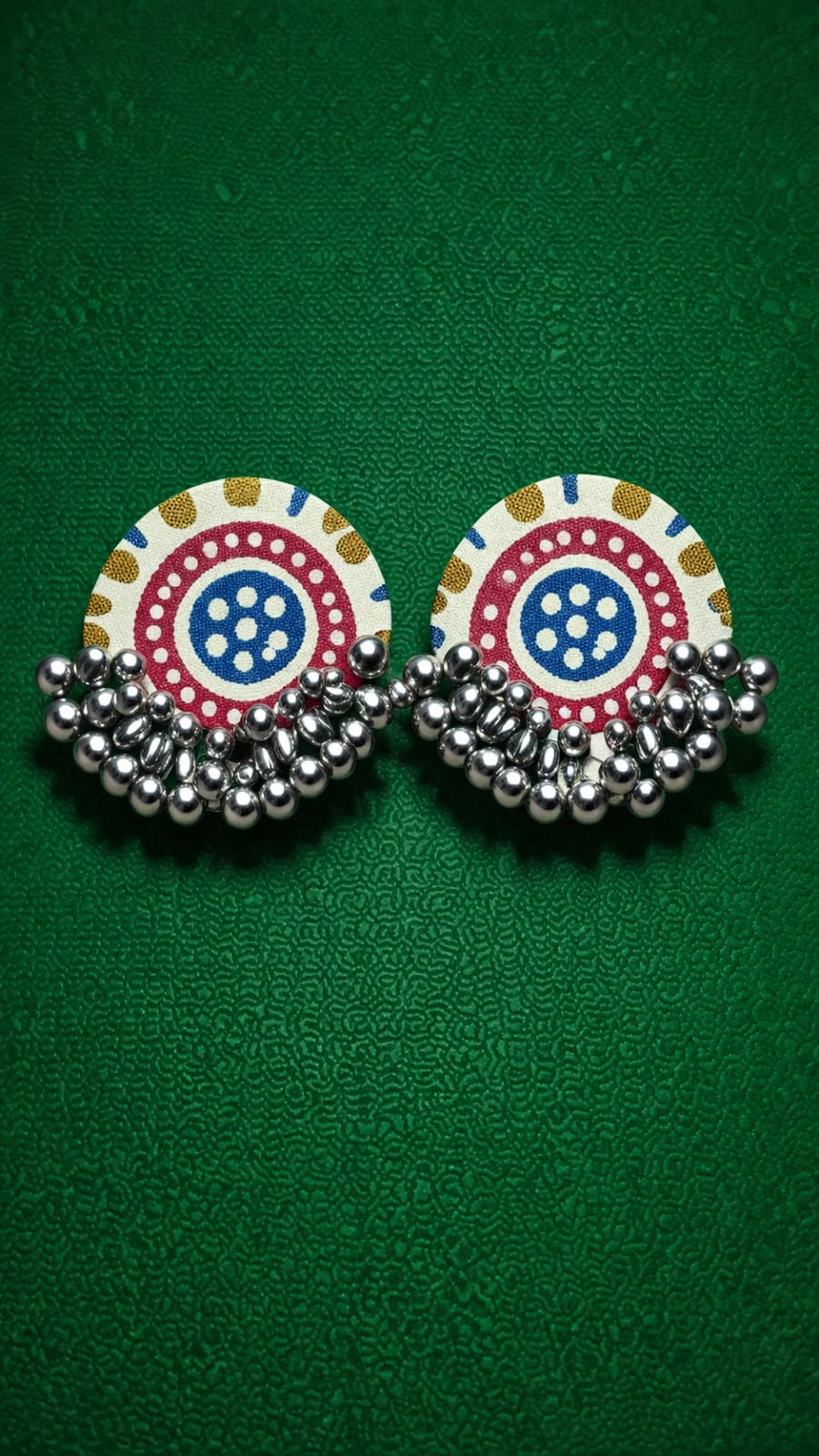 Chakra Noor Fabric Earrings
